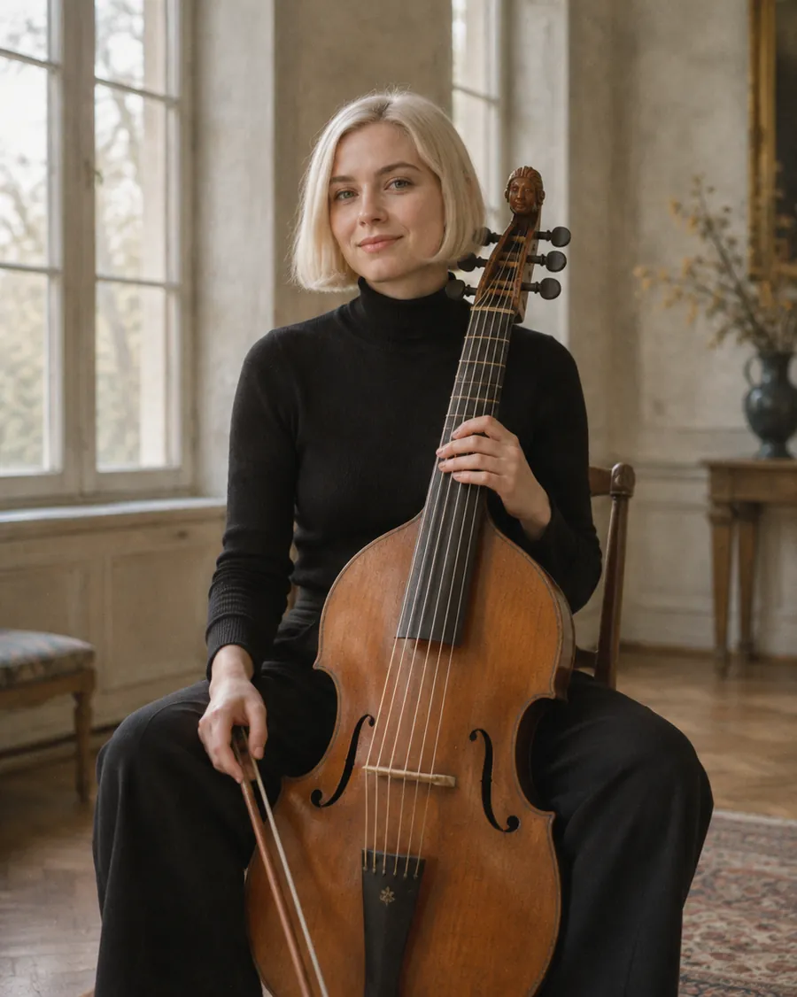 Marguerite, viola da gamba
